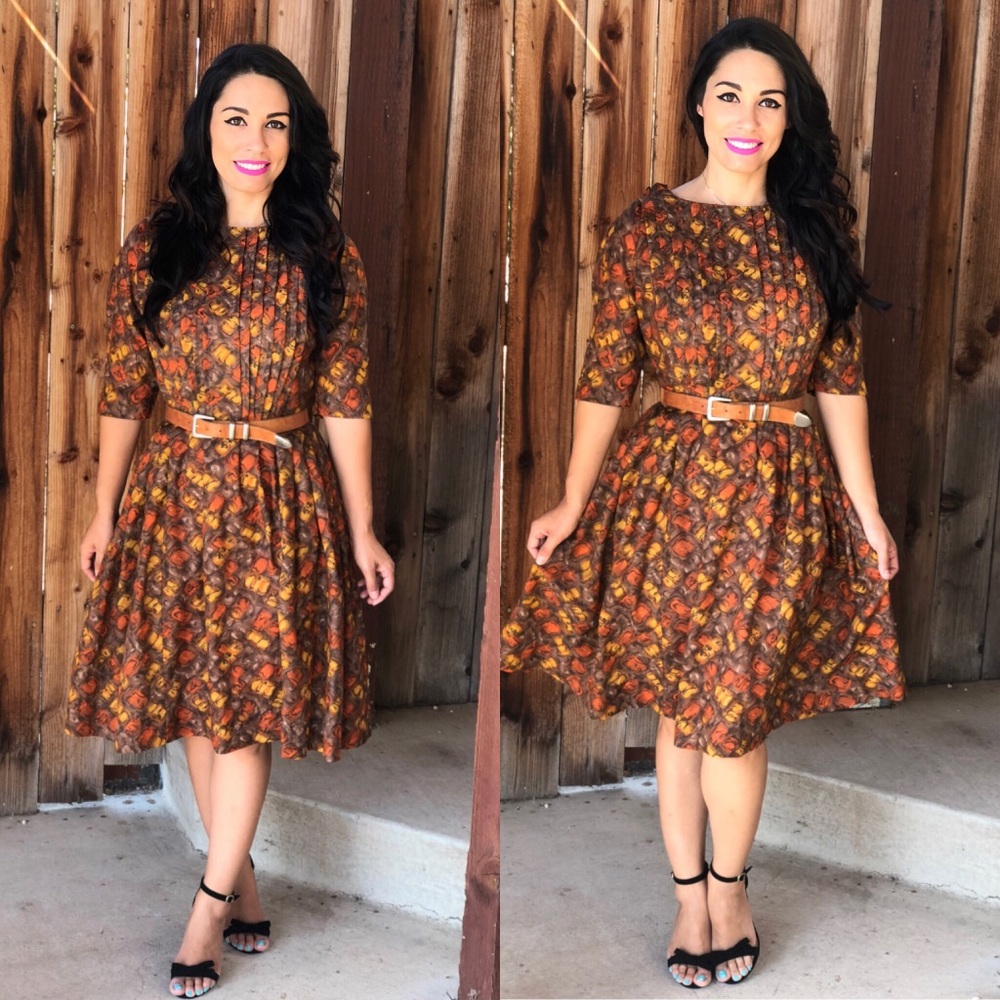 1950s vintage dress
